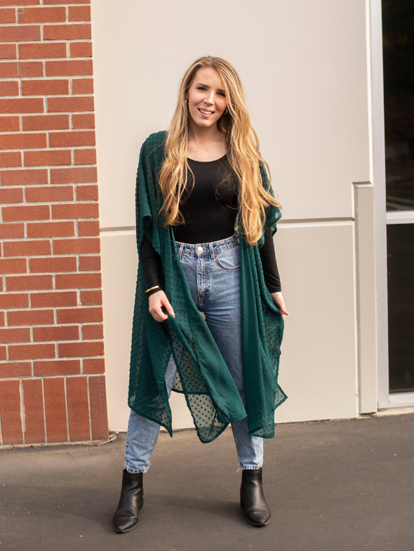 Emerald Dream - Duster Kimono